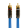 Melodika SB2R05 Sky Blue, kabel 2xRCA - 2 RCA 0.5 m