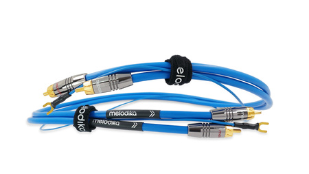 Melodika SBPH05 kabel gramofonowy phono 2xRCA - 2xRCA  0.5 m