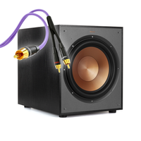Klipsch Reference R-120SW - subwoofer aktywny 200W + kabel do subwoofera Melodika MDSWY20 2m GRATIS