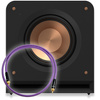 Klipsch RP-1000SW - subwoofer aktywny 300W + kabel do subwoofera Melodika MDSW40 4 m w zestawie