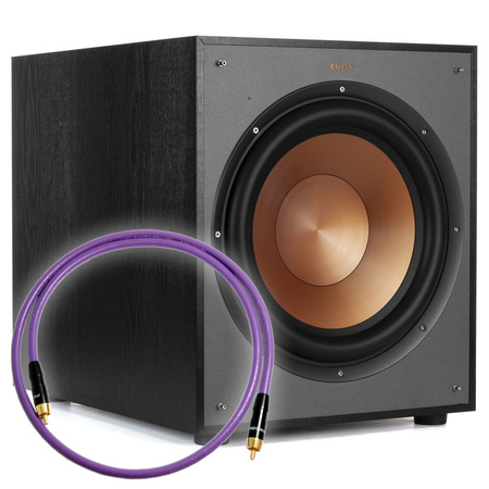 Klipsch Reference R-120SW - subwoofer aktywny 200W + kabel do subwoofera Melodika MDSW30 3m GRATIS