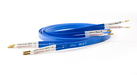 Tellurium Q Ultra Blue II Speaker Cable - kable głośnikowe, banany 2x1.0m