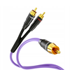 Kabel do subwoofera RCA - 2 RCA typu Y Melodika MDSWY30 3,0m