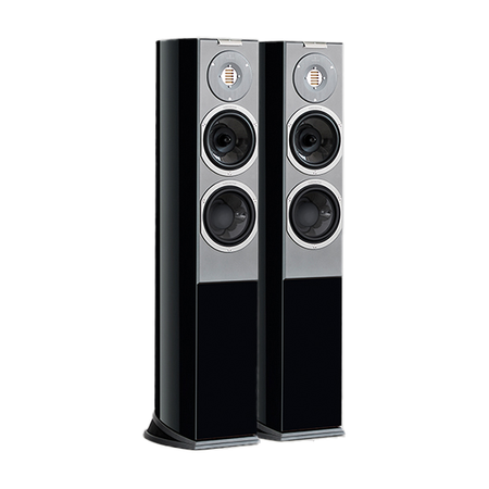Audiovector R3 Avantgarde Black High Gloss - kolumny podłogowe OUTLET