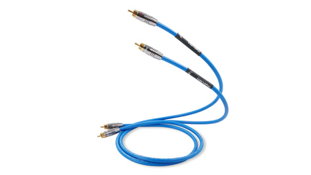 Melodika SB2R05 Sky Blue, kabel 2xRCA - 2 RCA 0.5 m