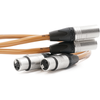 Kabel Interkonekt 2XLR - 2XLR Melodika BS2X05 Brown Sugar 0,5m