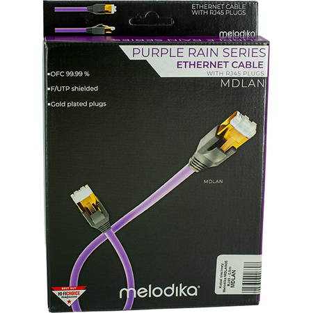 Kabel sieciowy Melodika MDLAN05 F/UTP RJ45 CAT. 6E - 0,5 m