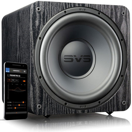 SVS SB-1000 PRO subwoofer aktywny 325W Black Ash (czarny) + Kabel SVS Soudpath RCA 3m GRATIS