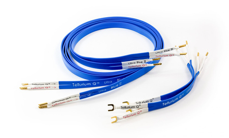 Tellurium Q Ultra Blue II Speaker Cable - kable głośnikowe, banany 2x1.0m