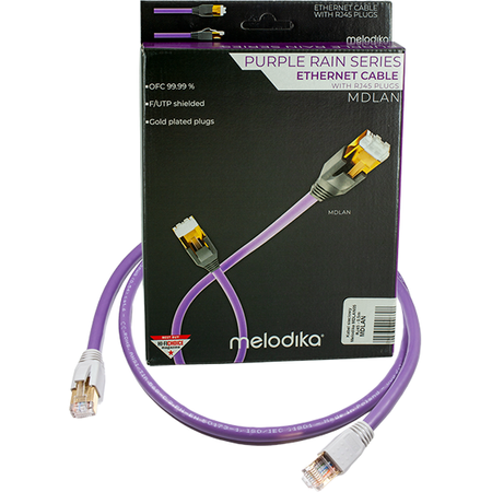 Kabel sieciowy Melodika MDLAN25 F/UTP RJ45 CAT. 6E - 2,5 m