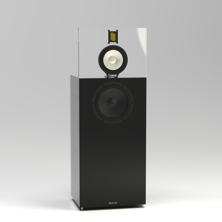 Qualio IQ - kolumna podłogowa, Black Gloss