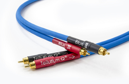 Tellurium Q Blue II RCA - para kabli interkonekt RCA 2 x 1.0m