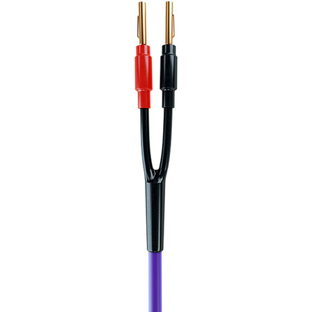 Melodika MDSC4035 Purple Rain kable głośnikowe OFC, 2x4.0mm², banany, 2x3.5m