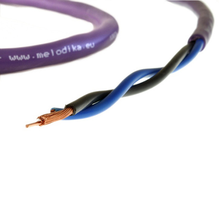 Melodika MDSC4060 Purple Rain kable głośnikowe OFC, 2x4.0mm², banany, 2x6.0m