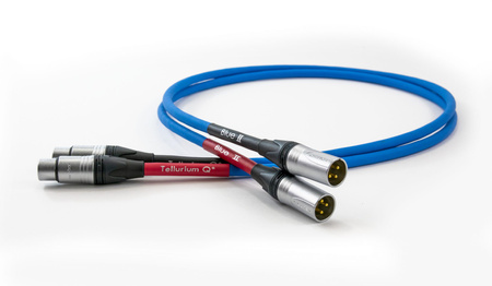 Tellurium Q Blue II XLR - interkonekt analogowy XLR para 2x1.5m