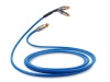 Kabel do subwoofera Melodika SBSWY100 Sky Blue 1xRCA - 2xRCA typu Y 10.0m