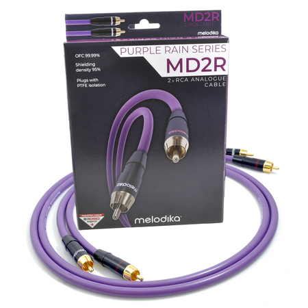 Kabel Audio Cinch 2 RCA - 2 RCA Melodika MD2R10 1,0m