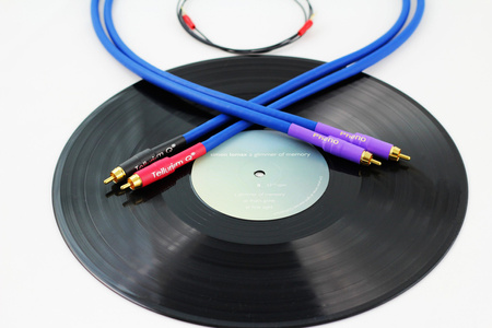 Tellurium Q Blue II Turntable RCA - kable gramofonowe 2x2.5m
