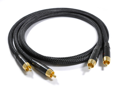 Interkonekt kierunkowy Melodika MD2RD Purple Black Edition 2RCA - 2RCA 0.5M