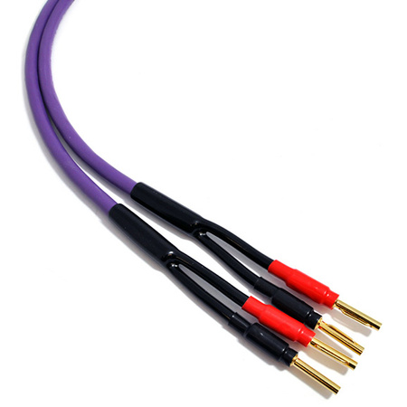 Melodika MDSC4040 Purple Rain kable głośnikowe OFC, 2x4.0mm², banany, 2x4.0m