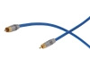 Kabel Coaxial Melodika Sky Blue SBCX40 RCA-RCA 4.0m 