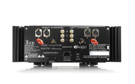 Audio Analogue Maestro Anniversary, czarny- wzmacniacz zintegrowany - OUTLET