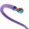 Melodika MDSC4050 Purple Rain kable głośnikowe OFC, 2x4.0mm², banany, 2x5.0m