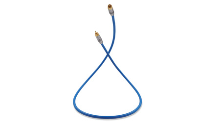 Kabel Coaxial Melodika Sky Blue SBCX07 RCA-RCA 0.75m 