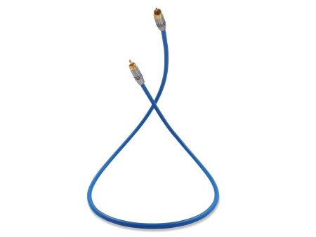 Kabel Coaxial Melodika Sky Blue SBCX30 RCA-RCA 3.0m 