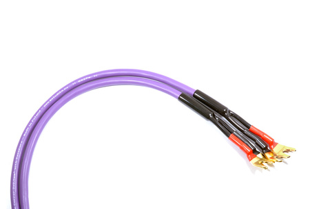 Melodika MDSC4050S Purple Rain kable głośnikowe OFC, 2x4.0mm², widełki, 2x5.0m