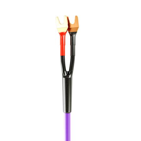 Melodika MDSC4020S Purple Rain kable głośnikowe OFC, 2x4.0mm², widełki, 2x2.0m