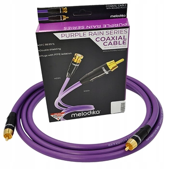 Melodika MDCX07 kabel coaxial RCA - RCA 0,75m