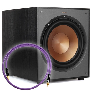 Klipsch Reference R-120SW - subwoofer aktywny 200W + kabel do subwoofera Melodika MDSW30 3m GRATIS